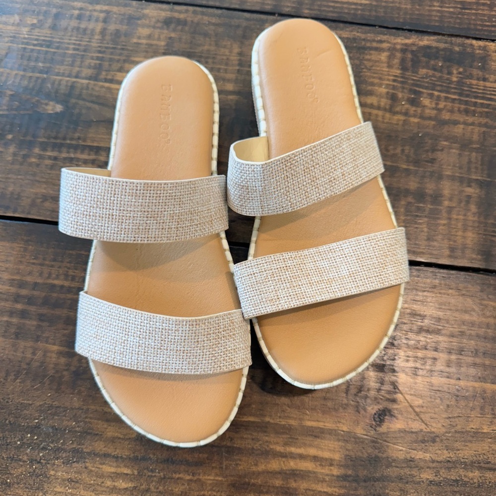 Bamboo Platform Sandals